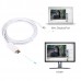 1 8m Mini Display Port Male to HDMI Male Adapter Cable