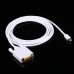 1 8m Mini Display Port Male to DVI Male Adapter Cable