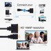 30cm HDMI Male to 24 1 DVI Female Adapter Cable