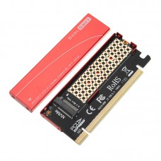 JEYI NVME M 2 PCI  E X16 2280 Expansion Card Gold Bar Aluminum Sheet Thermal Conductivity