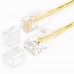 SAMZHE 0 5 5M 10Gbps Ultrafine CAT6A Yellow Ethernet Patch Cable Slim LAN Networking Cable