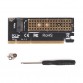 M 2 NVMe SSD NGFF TO PCIE 3 0 X16 adapter M Key interface card Suppor PCI Express 3 0 x4 2230  2280 Size m 2 FULL SPEED