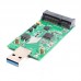 Mini USB 3 0 to PCIE mSATA External SSD PCBA Conveter Adapter Card