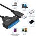 USB 3 0 To 2 5″ SATA 22 Pin Adapter Cable Converter For External HDD SSD Hard Drive Disk