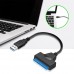 USB 3 0 To 2 5″ SATA 22 Pin Adapter Cable Converter For External HDD SSD Hard Drive Disk