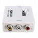 1080P HDMI to 3 RCA Audio Video AV CVBS Composite Adapter Converter for HDTV DVD