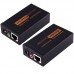 VGA   Audio Extender 1920×1440 HD 100m Cat5e   6  568B Network Cable Sender Receiver Adapter  Black