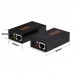 VGA   Audio Extender 1920×1440 HD 100m Cat5e   6  568B Network Cable Sender Receiver Adapter  Black