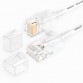 SAMZHE 0 5 5M 10Gbps Ultrafine CAT6A White Ethernet Patch Cable Slim LAN Networking Cable