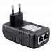 EU Plug CCTV Security 48V 0 5A 24W POE Wall Plug POE Injector Ethernet Adapter IP Camera Phone PoE Power Supply