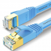 SAMZHE 2m   5m  10m Networking Cable RJ45 Cat 7 Ethernet Cable Patch Cord 10Gbps LAN Networking Cable