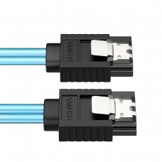 SAMZHE SATA III 6 0 Gbps Data Cable with Locking Latch SATA3 HDD Data Cable for SSD DVD PC Computer Data Cable 50CM 100CM