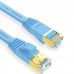 SAMZHE 2m   5m  10m Networking Cable RJ45 Cat 7 Ethernet Cable Patch Cord 10Gbps LAN Networking Cable