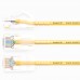 SAMZHE 0 5 5M 10Gbps Ultrafine CAT6A Yellow Ethernet Patch Cable Slim LAN Networking Cable