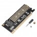 M 2 NVMe SSD NGFF to PCI  E 3 0 X16 X4 Adapter M Key Interface Expansion Card