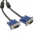 High Quality VGA 15Pin Male to VGA 15Pin Male Cable for LCD Monitor   Projector  Length  5m  Black