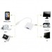 Full HD 1080P Micro HDMI Male to VGA Female Video Adapter Cable with Audio Cable  Length  22cm   White