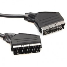 20 Pin SCART to SCART Lead Cable for DVD HDTV AV TV  Cable Length  1 5m