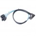 Mini SAS  SFF  8087  to 4 x SATA 7  Pin Female Forward Breakout 6Gbps Data Cable  Length  50cm