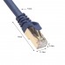 0 5m CAT8 Computer Switch Router Ultra  thin Flat Ethernet Network LAN Cable  Patch Lead RJ45