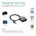 UGREEN USB 3 0 to SATA Adapter Cable Converter for 2 5   3 5 inch Hard Drive Disk HDD and SSD  Support UASP SATA 3 0  Black