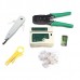 6 in 1 RJ45 RJ11 Cat5 Network Tool Kit Cable Tester Crimper Plug Set