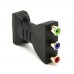 Gold  plated HDMI Male to 3 RGB RCA Video Audio Adapter AV Component Converter for DVD Projector