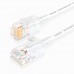 SAMZHE 0 5 5M 10Gbps Ultrafine CAT6A White Ethernet Patch Cable Slim LAN Networking Cable