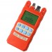 Orange Optical Power Meter Visual Fault Locator 2 In1 Machine 1  5km Red Light Source Optical