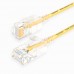 SAMZHE 0 5 5M 10Gbps Ultrafine CAT6A Yellow Ethernet Patch Cable Slim LAN Networking Cable