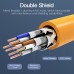 Vention CAT6A Ethernet Cable SSTP RJ45 Lan Network Cable 10 Gigabit High Speed 500MHz Networking Cable Cat 6a Patch Cord for Modem Router Cable