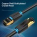 Vention Cat8 Ethernet Cable SFTP 40Gbps Super Speed RJ45 Network Cable Gold Plated Connector for Router Modem CAT 8 Lan Cable Networking Cable